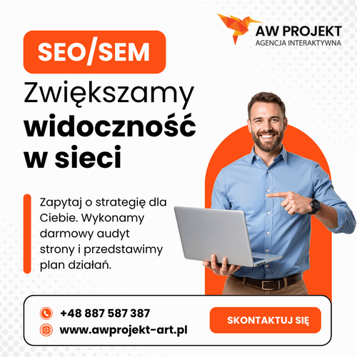 Pozycjonowanie stron w Google - Agencja SEO AW PROJEKT