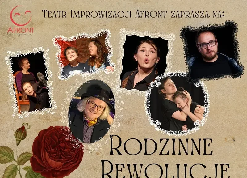 Komedia improwizowana na żywo w wykonaniu Teatru Improwizacji Afront