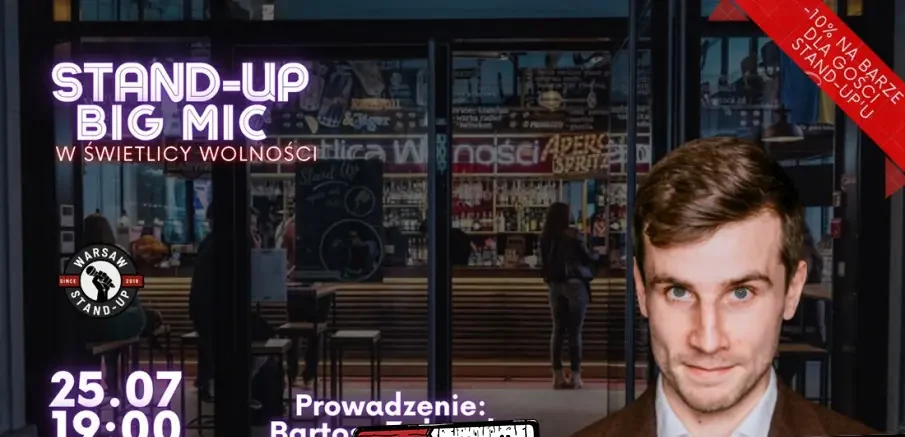 Stand-up Big Mic – Warsaw Stand-up x Bartosz Zalewski