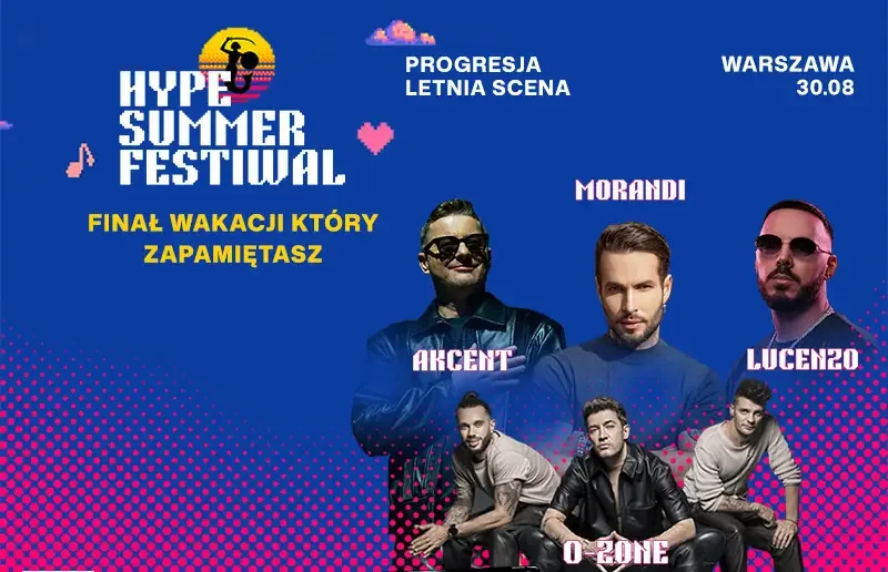Hype Summer Festiwal 2026 – Impreza z lat 2000, której nie zapomnisz!