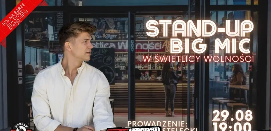 Stand-up Big Mic – Warsaw Stand-up x Roman Kostelecki