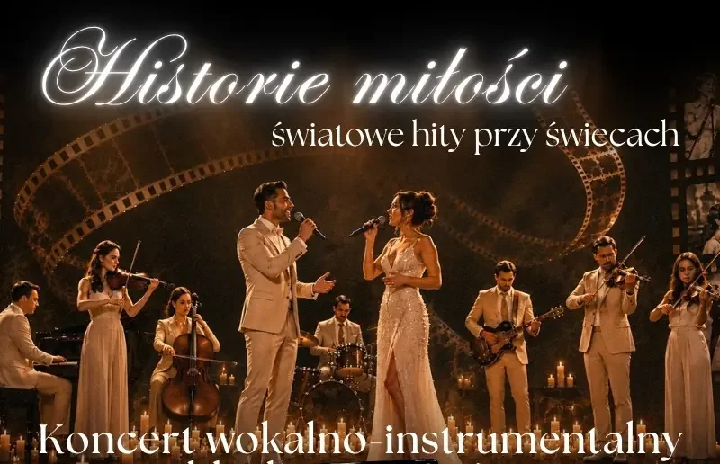 Koncert przy świecach – Historie miłości – światowe hity przy świecach