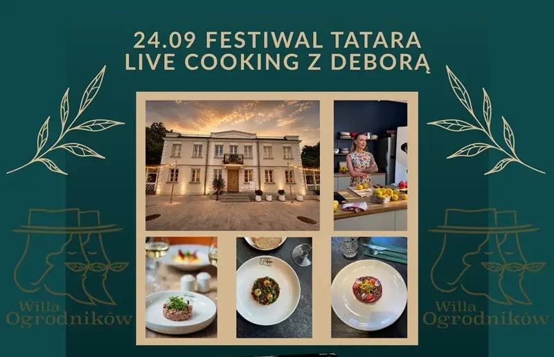 Live Cooking z Deborą – Festiwal Tatara