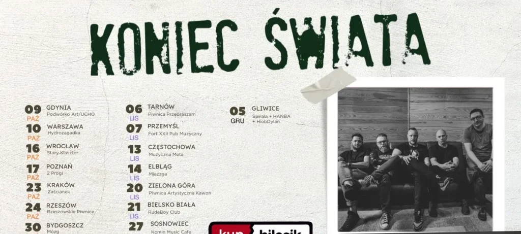 Koncert – Koniec Świata + Efortles