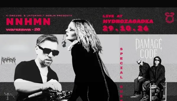 NNHMN + Damage Code-Darkwave, EBM, Synthpop, Post Punk, Goth