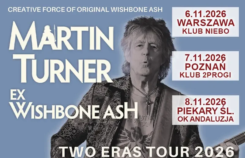 Martin Turner ex-Wishbone Ash – Two Eras Tour