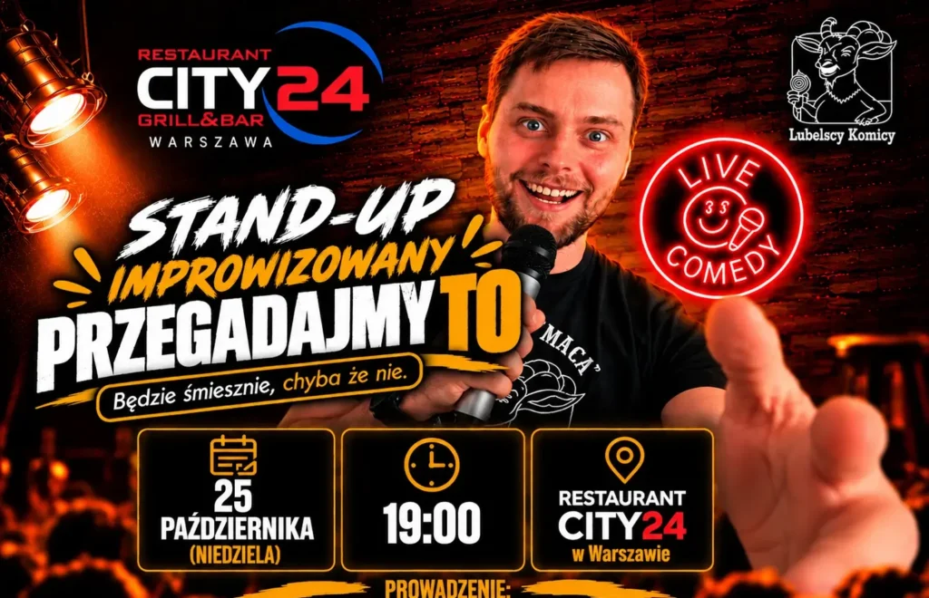 PRZEGADAJMY TO | Kamil “Maca” Maceńko | Restaurant CITY 24 Warszawa
