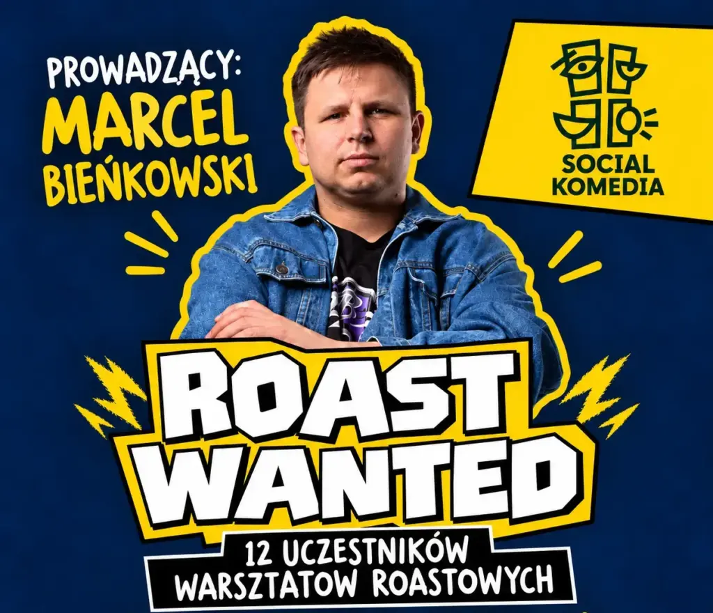 ROAST WANTED – prowadzący Marcel Bieńkowski